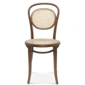 Drewniane krzesło A-10 WYPLOT Fameg bistro