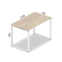 Nowoczesne biurko XAR-F2-7 – solidne stoły konferencyjne