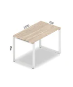 Nowoczesne biurko XAR-F2-7 – solidne stoły konferencyjne