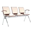 Ławka AXO 512 Nowy Styl – 3‑osobowa do poczekalni