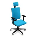 Ergonomiczne krzesło NAVIGO UPH HRUA Black Nowy Styl