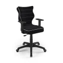 Ergonomiczne krzesło DUO Black Entelo dla młodzieży