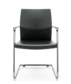 Fotel konferencyjny MyTurn 21VN na płozie – elegancki i komfortowy