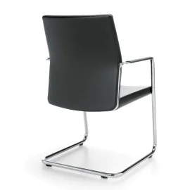 Fotel konferencyjny MyTurn 21VN na płozie – elegancki i komfortowy