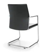 Fotel konferencyjny MyTurn 21VN na płozie – elegancki i komfortowy