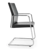 Fotel konferencyjny MyTurn 21VN na płozie – elegancki i komfortowy