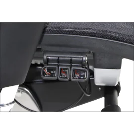 Fotel ergonomiczny ErgoNew S8 z regulacją i siatkowym oparciem