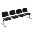 Ławka ISO-4 czteroosobowa metalowa do poczekalni