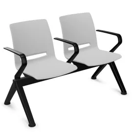 Ławka VCARE 2U ARM – Antybakteryjna ławka do poczekalni