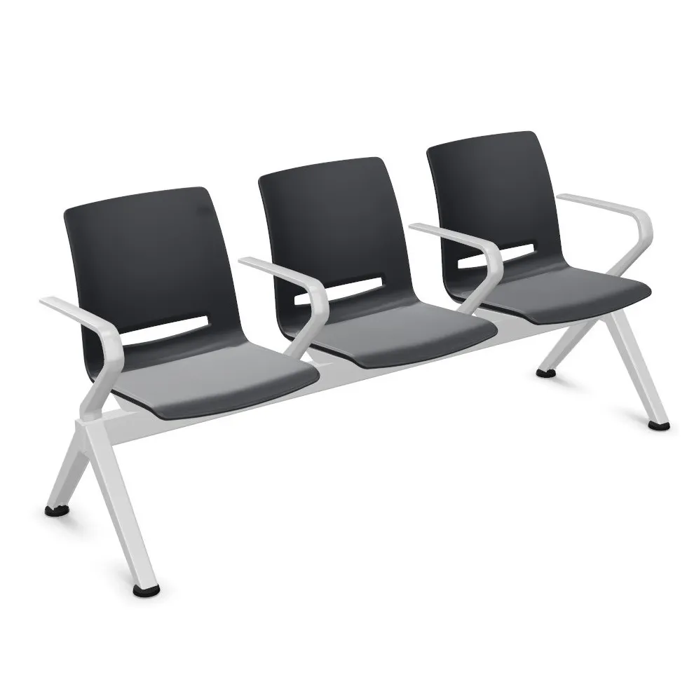 Ławka VCARE 3U ARM – Antybakteryjna ławka do poczekalni