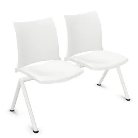 Ławka HOLA 2U 4L – wygodna i kolorowa ławka do poczekalni