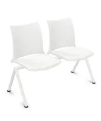 Ławka HOLA 2U 4L – wygodna i kolorowa ławka do poczekalni