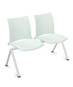 Ławka HOLA 2U 4L – wygodna i kolorowa ławka do poczekalni