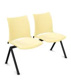 Ławka HOLA 2U 4L – wygodna i kolorowa ławka do poczekalni