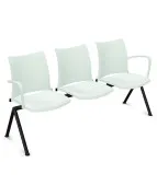 Ławka HOLA 3U 4L – Wytrzymała ławka do poczekalni