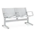 Metalowa ławka 8000 2U 4L do poczekalni