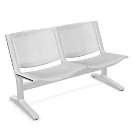 Metalowa Ławka 8000 2U 4L do Poczekalni Ergonomiczna