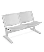 Metalowa Ławka 8000 2U 4L do Poczekalni Ergonomiczna