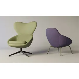 Fotel uszak SCADIO 4S HB – elegancki i komfortowy