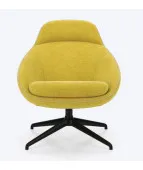 Elegancki fotel SCADIO 4S z dekoracyjną wypustką