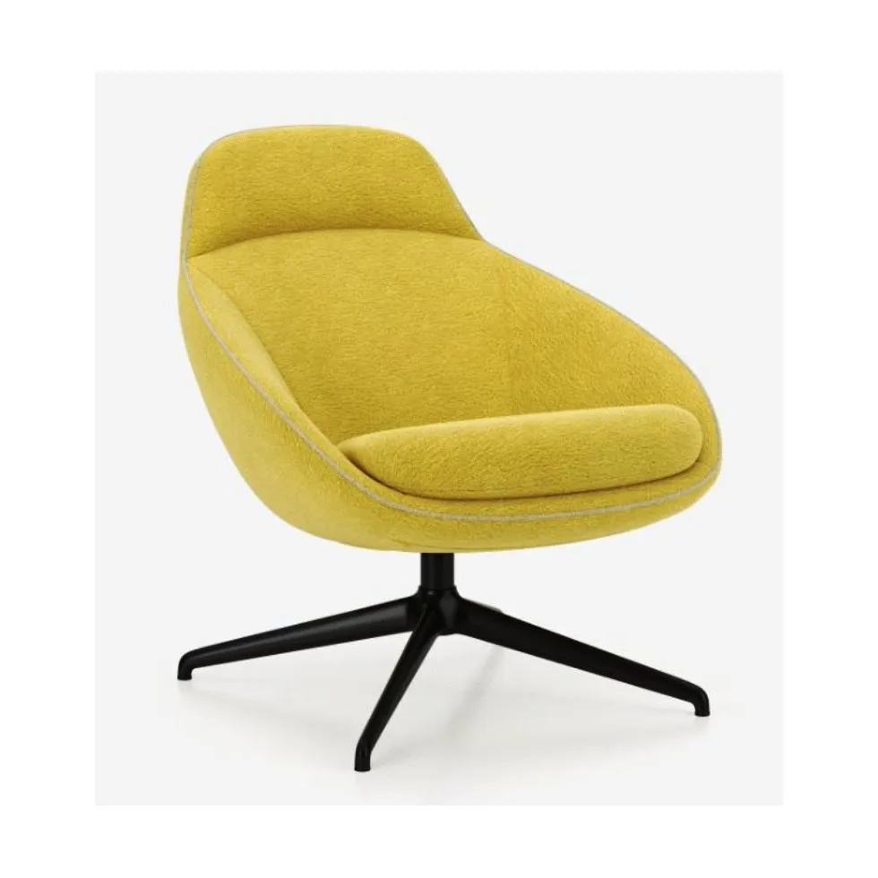 Elegancki fotel SCADIO 4S z dekoracyjną wypustką