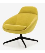 Elegancki fotel SCADIO 4S z dekoracyjną wypustką