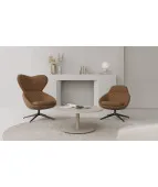 Elegancki fotel SCADIO 4S z dekoracyjną wypustką