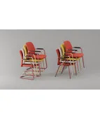 Krzesło konferencyjne FLESCO CF UPH – ergonomiczne i funkcjonalne