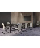 Krzesło konferencyjne FLESCO CFA UPH – ergonomiczne i elastyczne