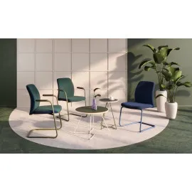 Krzesło konferencyjne FLESCO CFA UPH – ergonomiczne i elastyczne