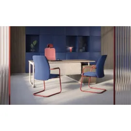 Krzesło konferencyjne FLESCO CFA UPH – ergonomiczne i elastyczne