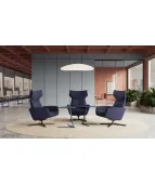 Fotel OTULI Uszak z Obrotowym Podnóżkiem – Komfort i Styl