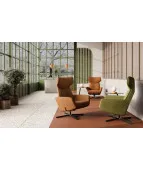 Fotel OTULI Uszak z Obrotowym Podnóżkiem – Komfort i Styl