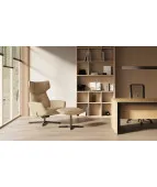 Fotel OTULI Uszak z Obrotowym Podnóżkiem – Komfort i Styl