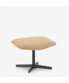 Podnóżek OTULI – stylowy i obrotowy podnóżek czarny