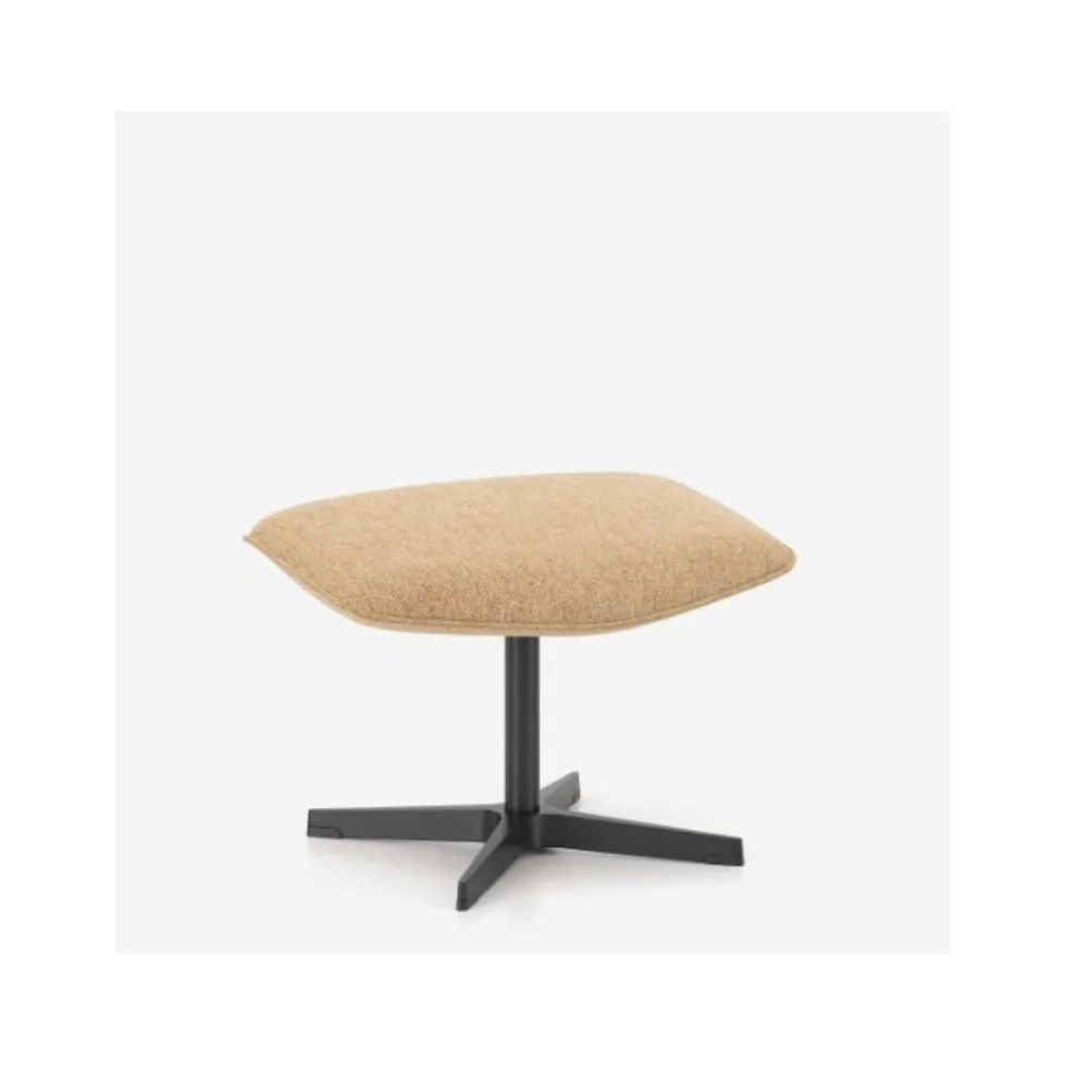 Podnóżek OTULI – stylowy i obrotowy podnóżek czarny