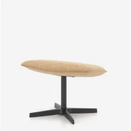 Podnóżek OTULI – stylowy i obrotowy podnóżek czarny