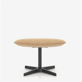 Podnóżek OTULI – stylowy i obrotowy podnóżek czarny