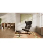 Podnóżek OTULI – stylowy i obrotowy podnóżek czarny