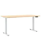 Biurko eUP Prime 2S regulowane z blatem Nowy Styl
