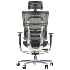 Fotel ergonomiczny ErgoNew S8 z regulacją i siatkowym oparciem