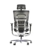 Fotel ergonomiczny ErgoNew S8 z regulacją i siatkowym oparciem