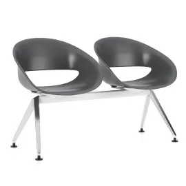 Ławka VOLPINO 2U 4L P do poczekalni plastikowa nowoczesna