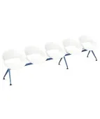 Ławka VOLPINO 5U 4L P do poczekalni na korytarz