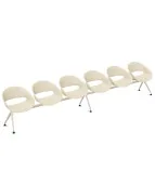 Ławka VOLPINO 6U 4L P do poczekalni na korytarz