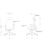 Fotel biurowy HIT PU Eko-skóra Unique – ergonomiczny