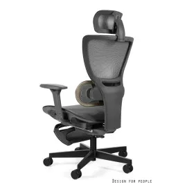 Ergonomiczny fotel biurowy ZENIT z podnóżkiem Unique
