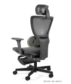 Ergonomiczny fotel biurowy ZENIT z podnóżkiem Unique