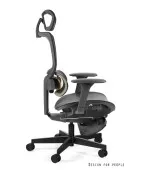 Ergonomiczny fotel biurowy ZENIT z podnóżkiem Unique