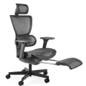 Ergonomiczny fotel biurowy ZENIT z podnóżkiem Unique